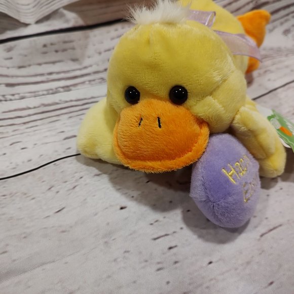 Easter Duck Plush With Egg Walmart NWT - Picture 2 of 5